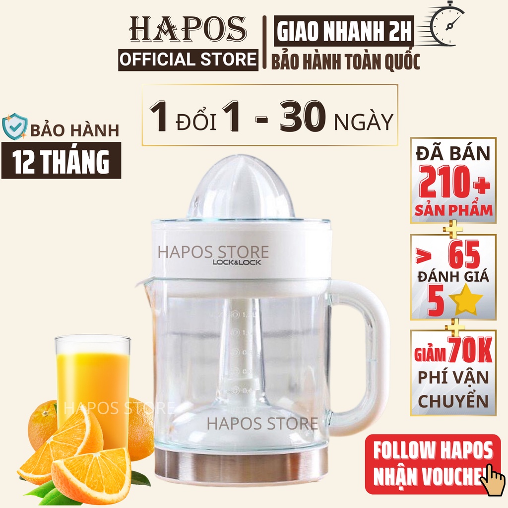 Máy vắt cam Lock&Lock EJJ241 1.2L - HAPOS