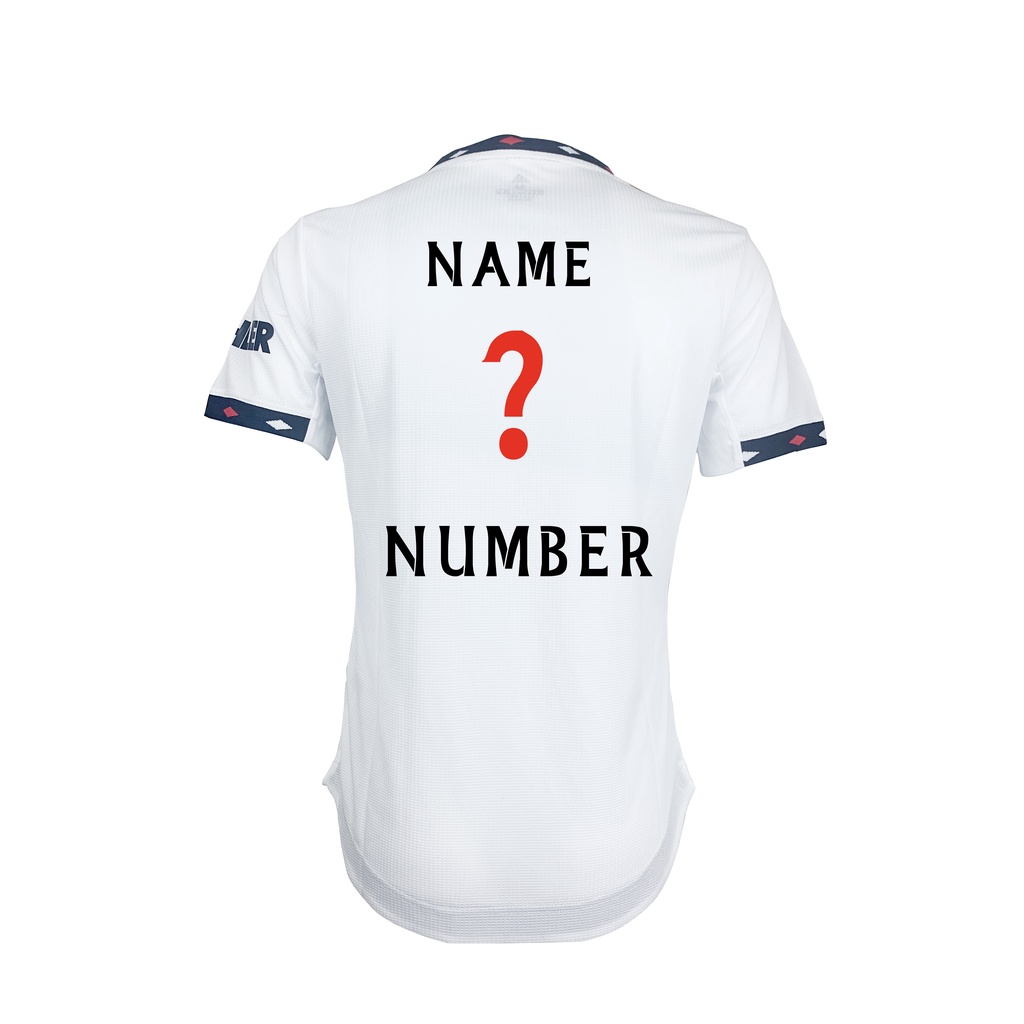 Áo Thun Bóng Đá Manchester United Màu Trắng Số 22-23 Cá Tính # Áo Bóng Đá s-2xl * Có Thể Tùy Chỉnh Từ Kho *
