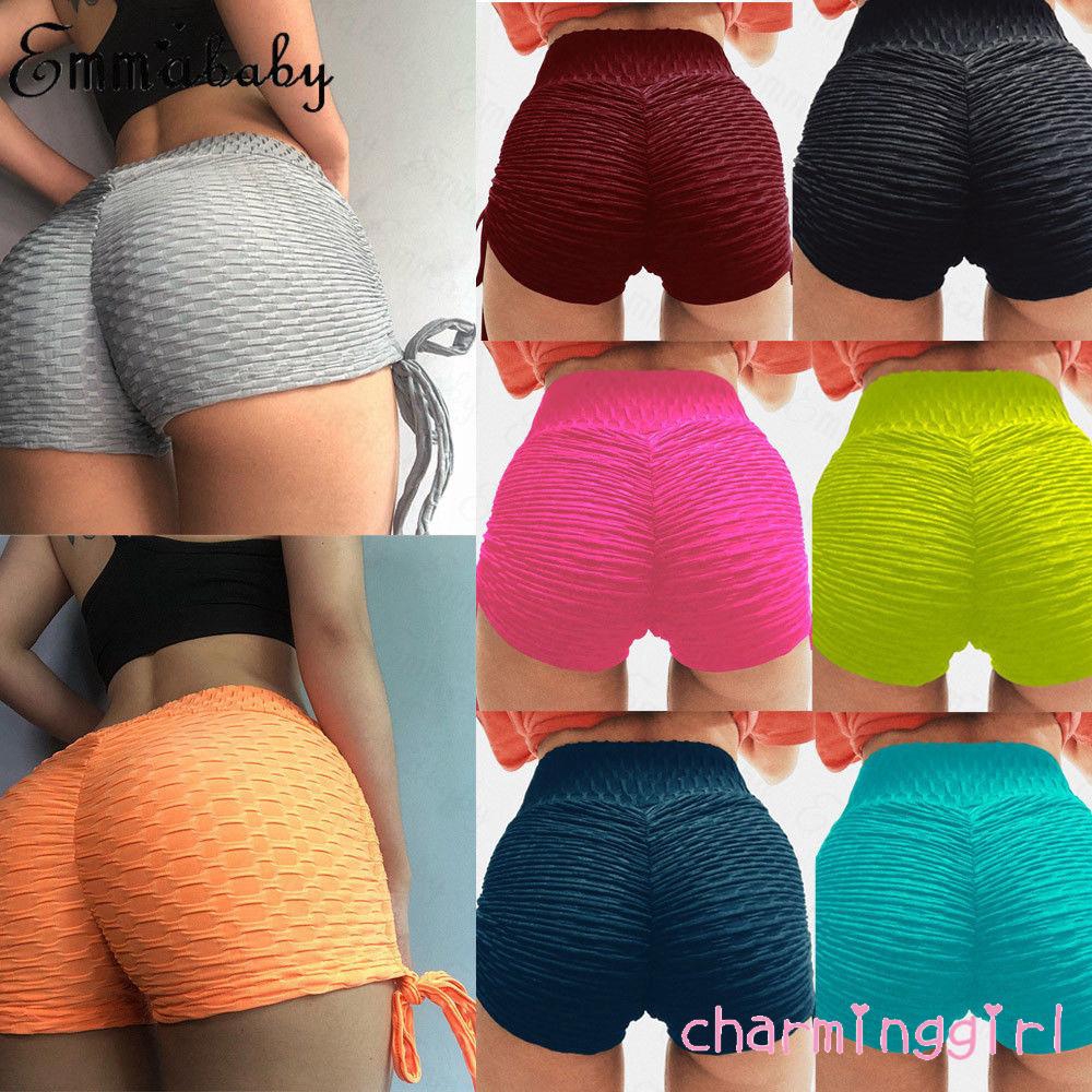 GIH-Heartell Women´s Jacquard Side Bandage Athletic Shorts Fashionable Casual | BigBuy360 - bigbuy360.vn