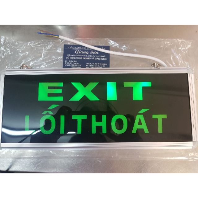 ĐÈN EXIT LỐI THOÁT 2 MẶT