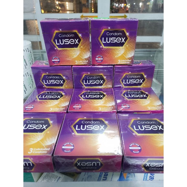 Bao cao su gai siêu mỏng Lusex codom hộp 3 chiếc