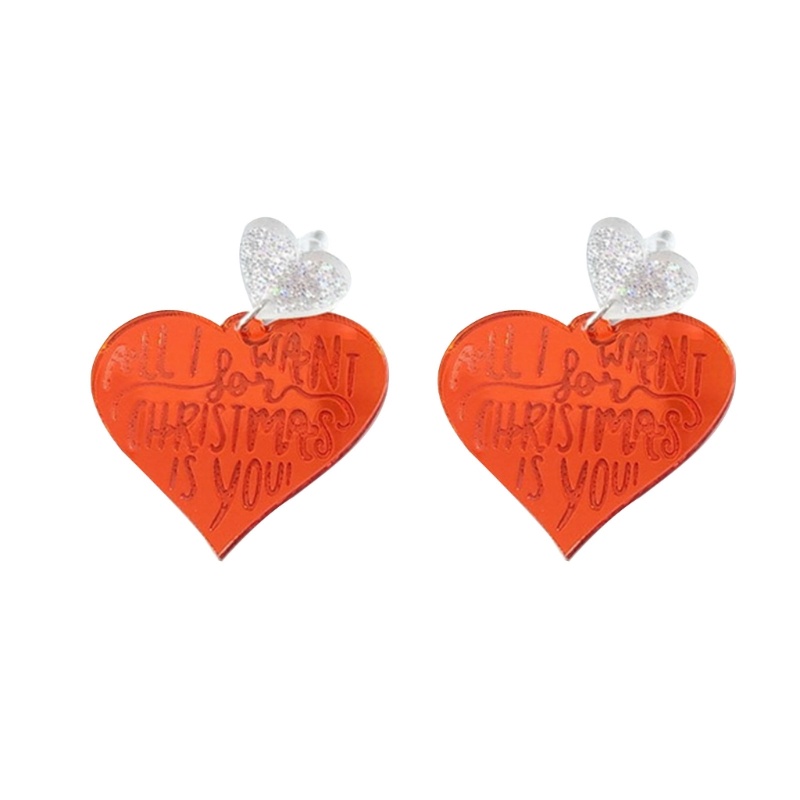 Đôi Khuyên Tai Dài Hình Cây Thông Noel Xinh Xắn