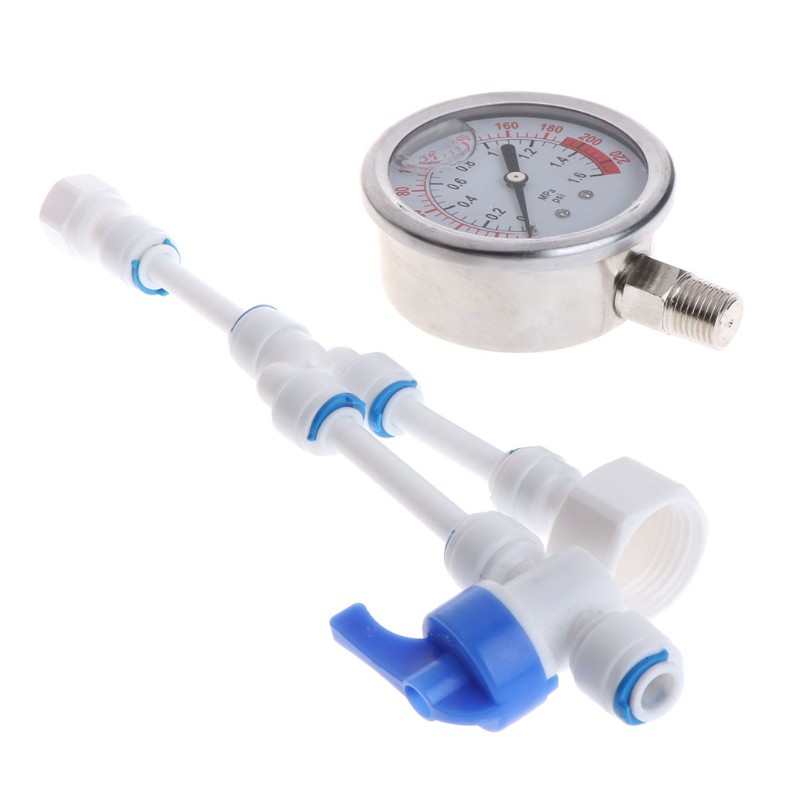 Đồng hồ đo áp suất nước 2 trong 1 tiện dụng