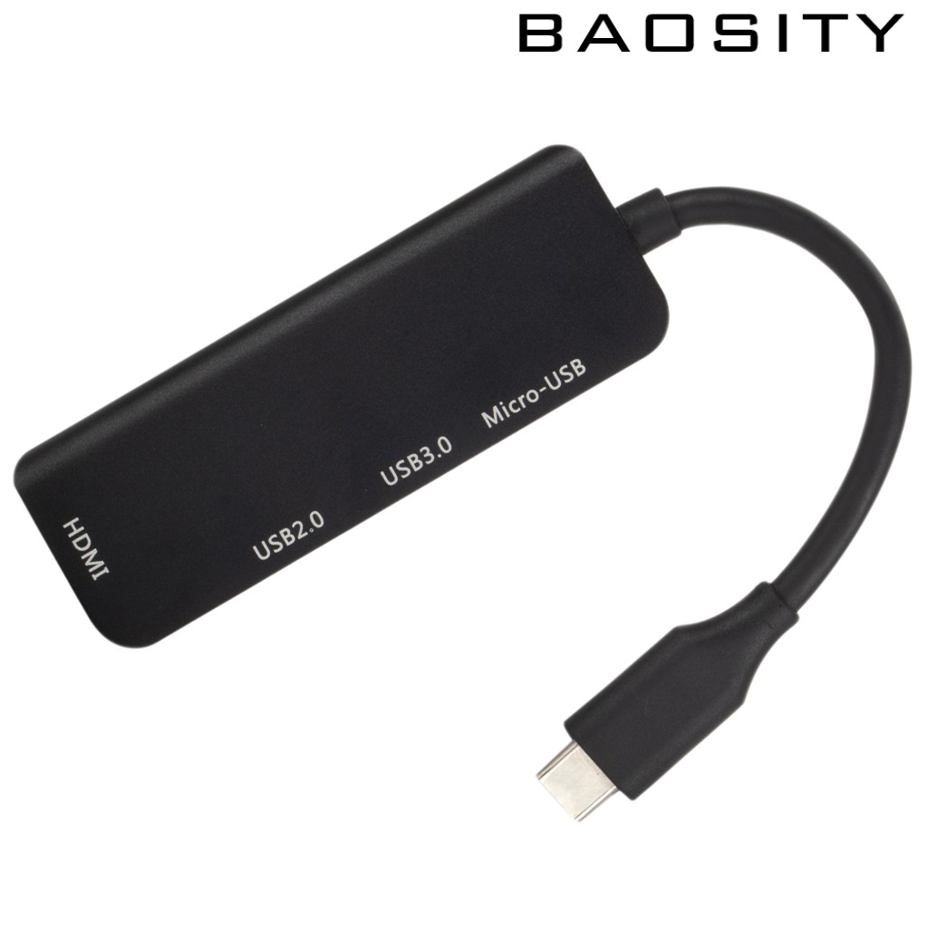 Bộ Chia Cổng Usb-C Type-C Sang Hdmi Hd 3 Trong 1 Tiện Dụng