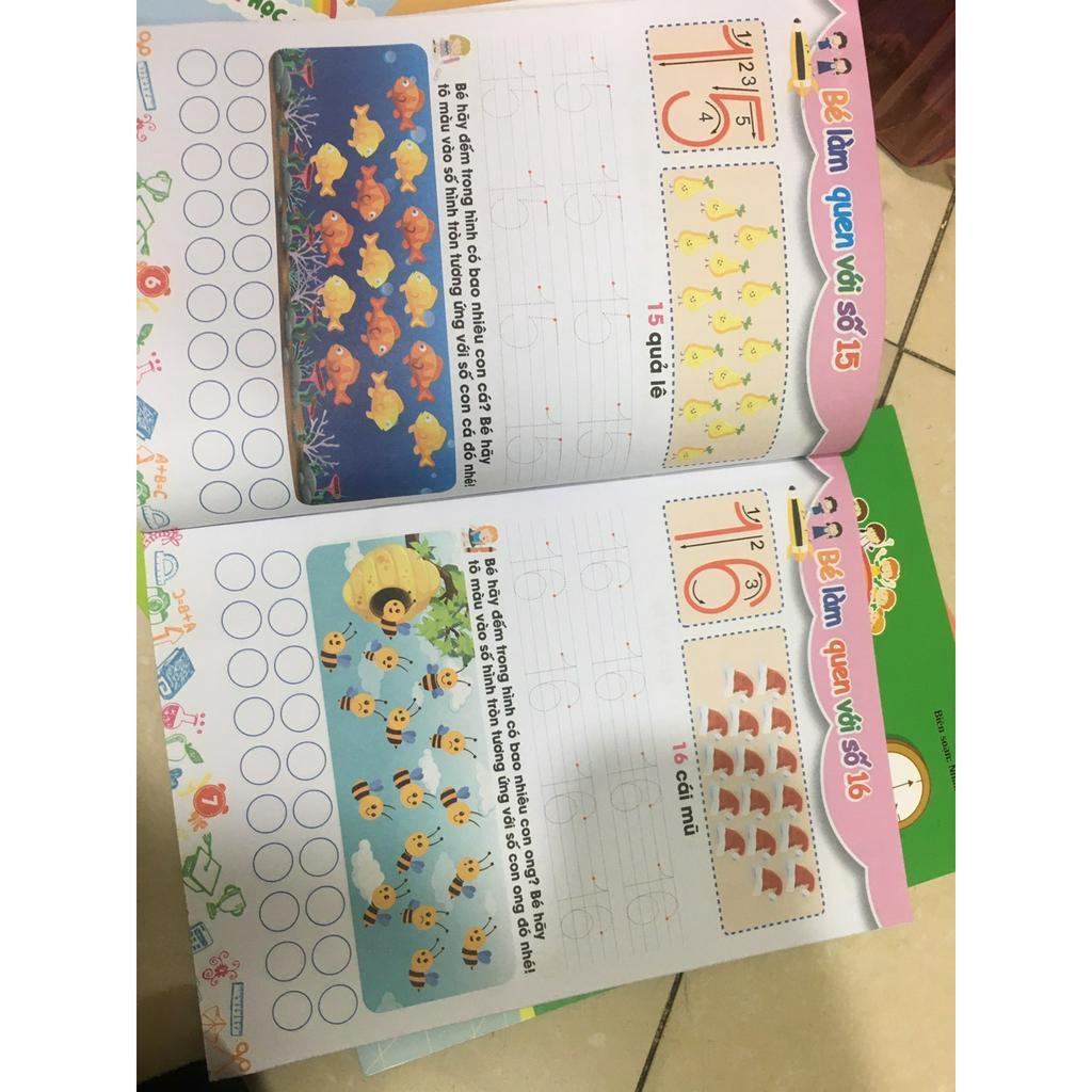Sách - Bé vui học toán ( combo trọn bộ )