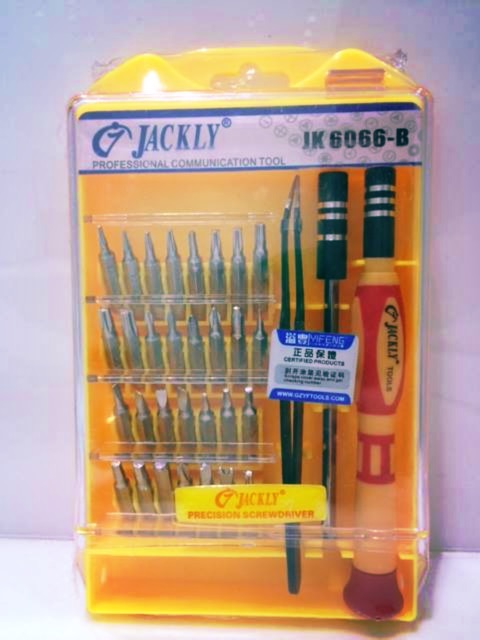 Bộ Tua Vít Đa Năng 32 Đầu Jackly Jk6066B - Có Nam Châm (Hàng Chính Hãng)