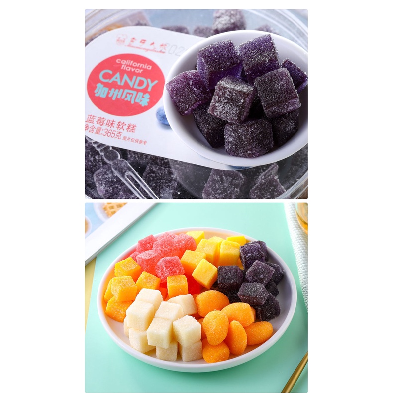 [ Hàng mới về ] 100g Kẹo dẻo sữa chua nhân hoa quả/ Kẹo thạch trái cây tổng hợp món ăn vặt văn phòng siêu nghiền