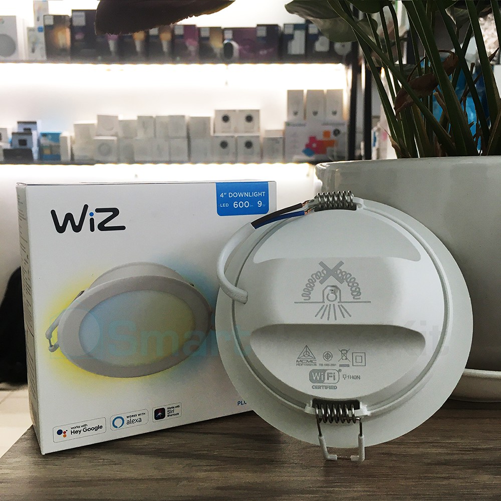 Đèn LED âm trần WiZ Tunable White Downlight 9W - ánh sáng Vàng Trắng, kết nối WiFi