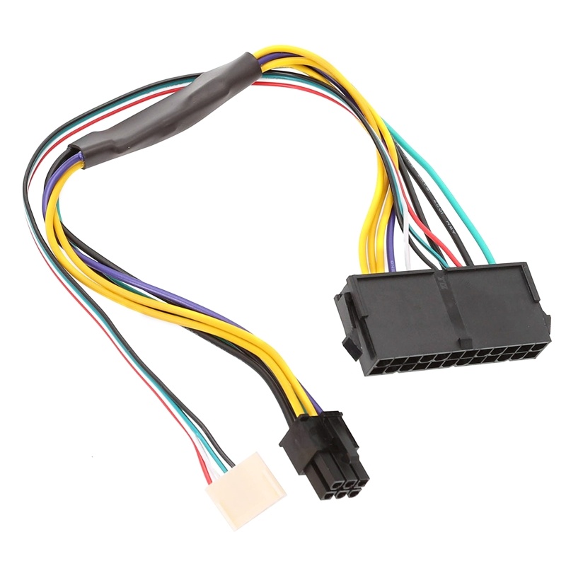 Dây Cáp Nguồn ATX 24pin Sang 6pin PSU 11 8Inch 18AWG Chuyên Dụng Cho Notebook HP Z230 Z220