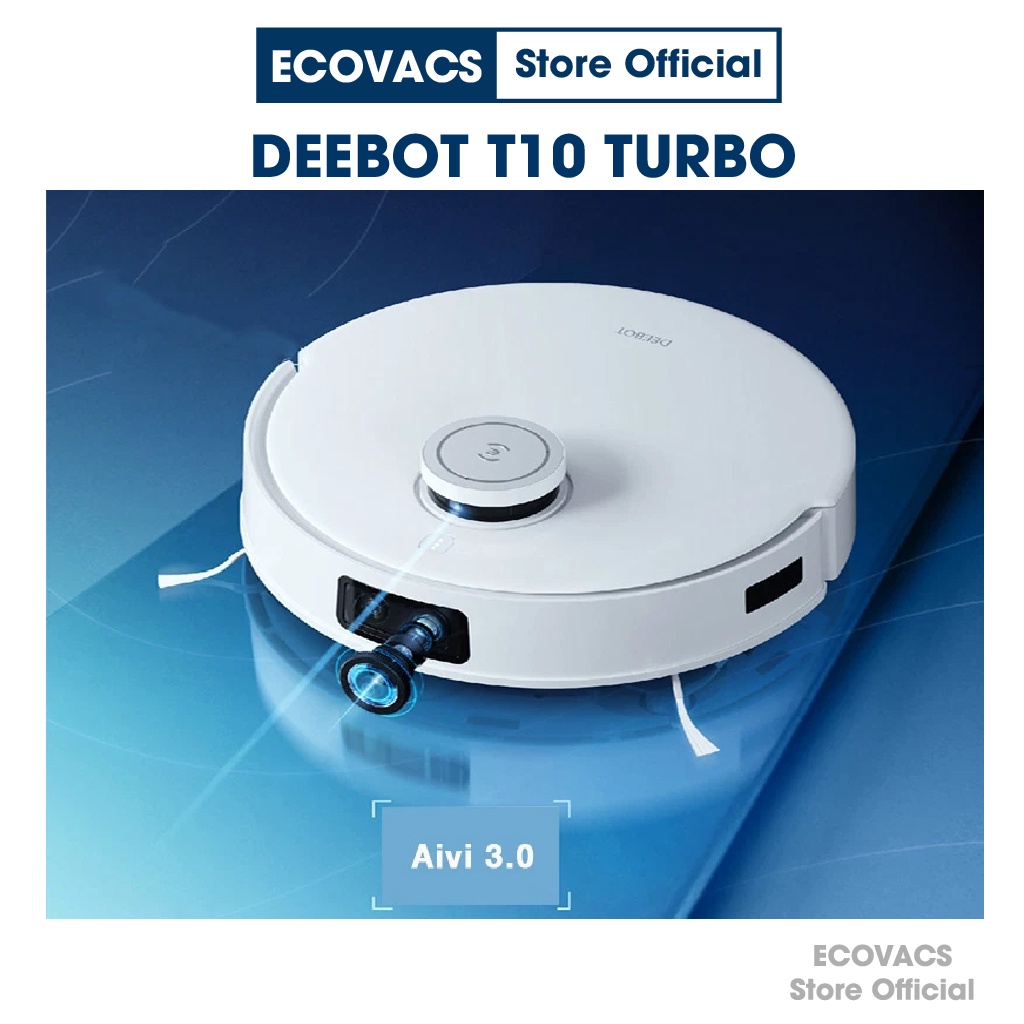 Robot hút bụi lau nhà Ecovacs Deebot T10 Turbo chính hãng