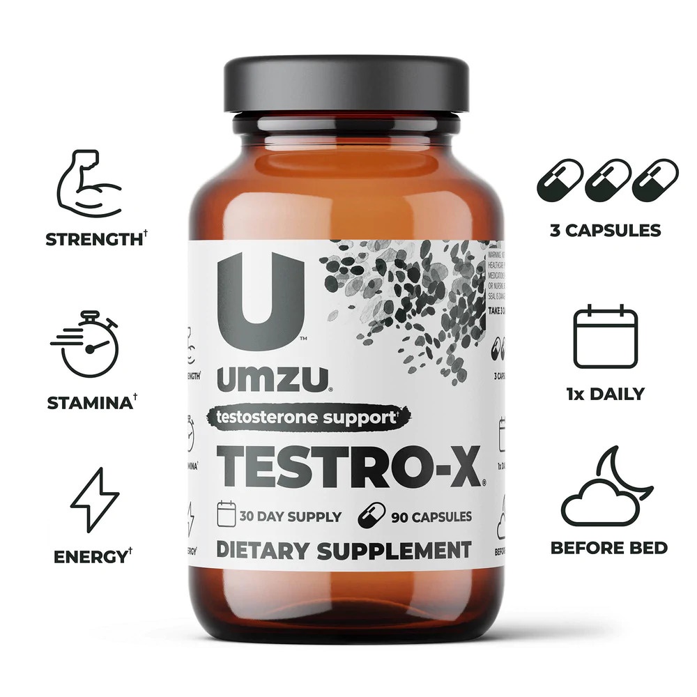 Viên uống TESTRO-X Testosterone Booster  tăng cường nội tiết tố nam giới 30 viên