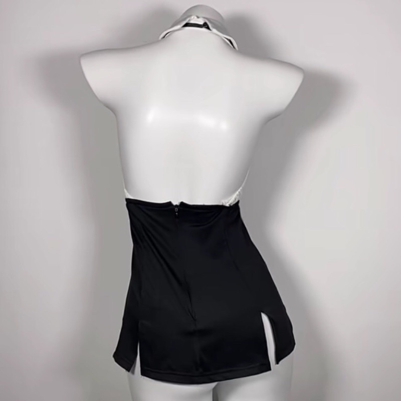 LL2489 Set Thư Ký/Cosplay Thư Ký sẻ ngực gợi cảm, đáng yêu.