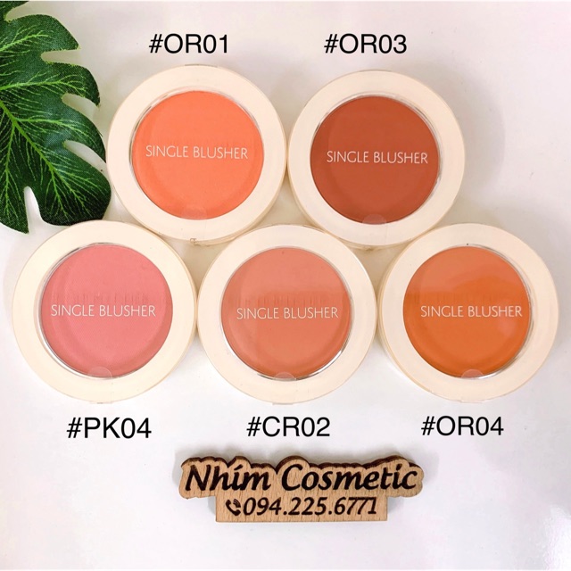 Phấn má The Saem Saemmul Single Blusher