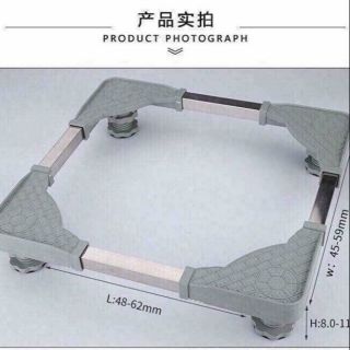 Kệ chân tủ lạnh, máy giặt có bánh xe và không có bánh xe