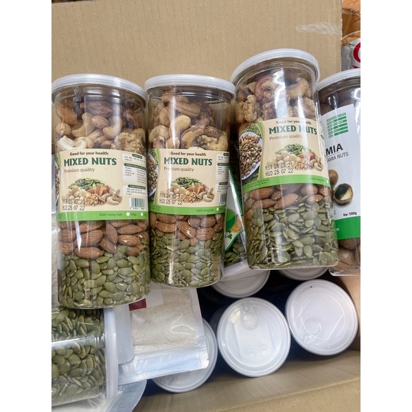 Combo 2 Hộp hạt mix vị chuẩn ngon =1 kg giảm cân cho người tập Gym