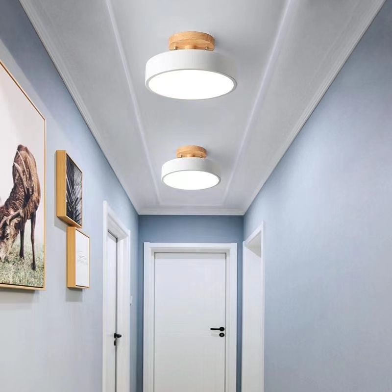 Đèn Trần Bóng LED Hiện Đại Phong Cách Bắc Âu Hiện Đại Dành Cho Phòng Ngủ/Phòng Học/ Ban Công/ Cửa Ra Vào