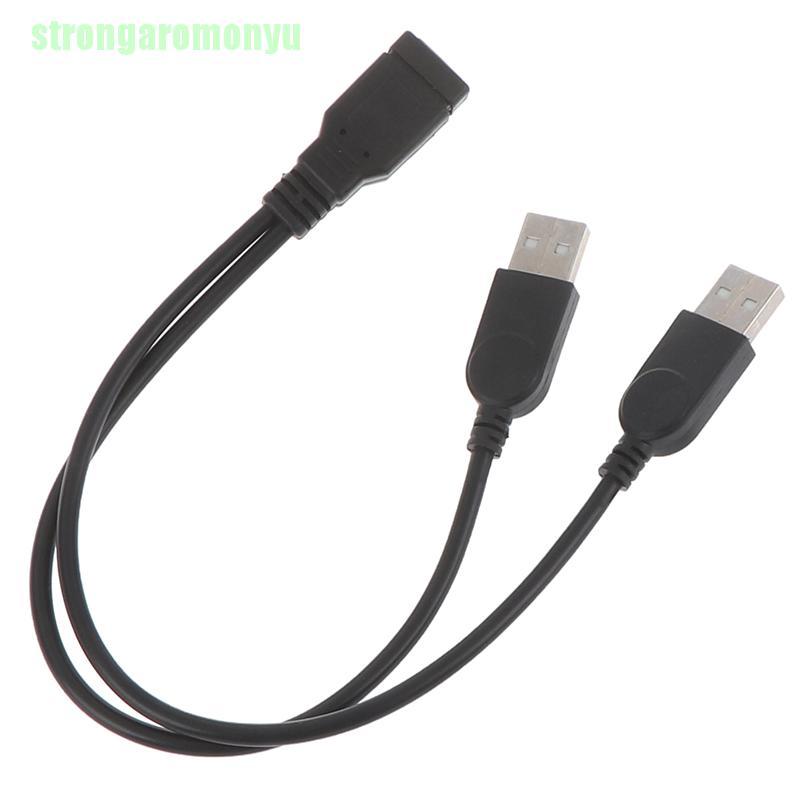 [onyu] Dây Cáp Chia 2 Cổng usb 2.0 female Sang usb male
