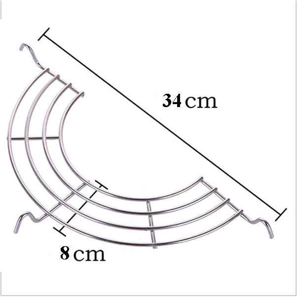 Combo 2 Vỉ Gác Chảo Khô Ráo Dầu Inox Chống Gỉ Cao Cấp