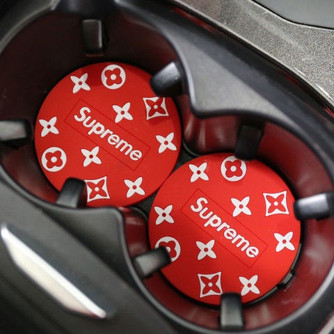 Miếng Lót Cốc Chống Trơn Bằng Cao Su Mềm Hình Tròn Tiện Dụng Cho Xe Hơi