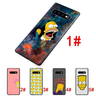 Ốp điện thoại in hình Simpson cho Samsung Galaxy S7 Edge S8 S9 S10 Plus Note 8 9