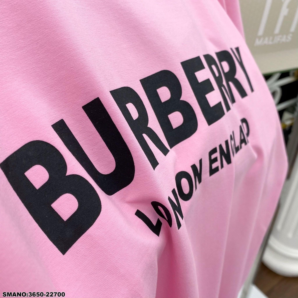 Áo Thun Nam Nữ BBR Duy Nhất Màu Hồng Họa Tiết In Chữ - Áo Phông In Đơn Giản