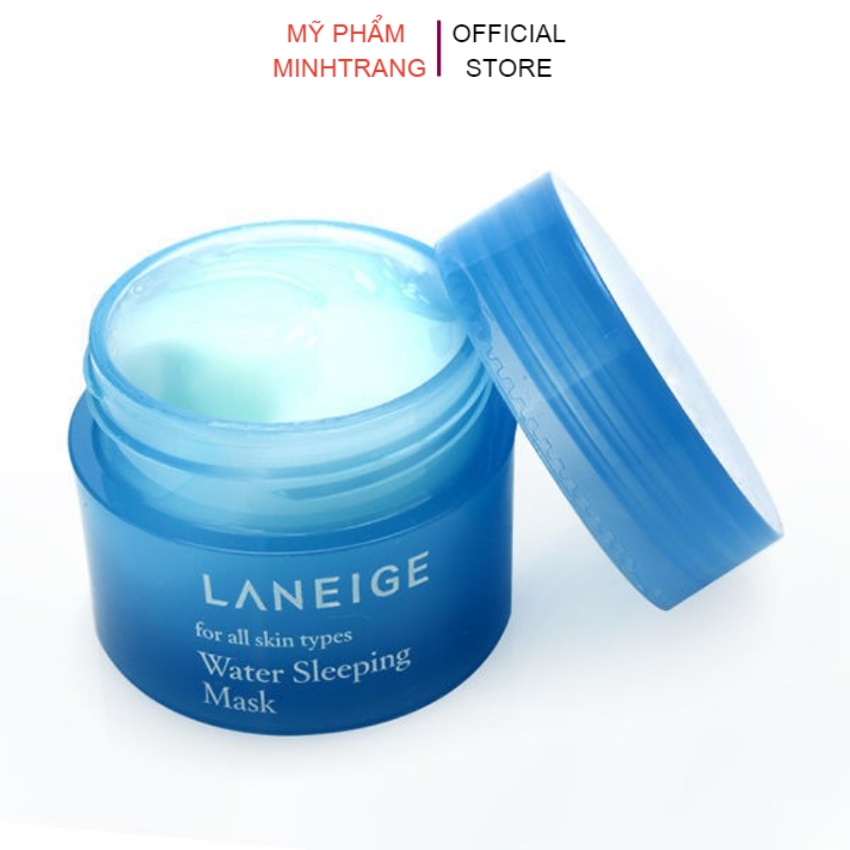 Mặt nạ ngủ Laneige Water Sleeping Mask 15ml dưỡng ẩm,dưỡng trắng da,kích thích sự phát triển của các sợi collagen ở da