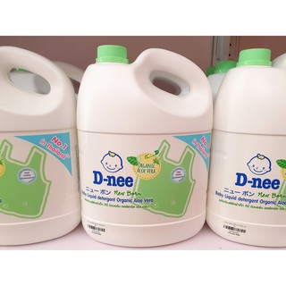 Nước giặt xả Dnee Thái can 3000ml