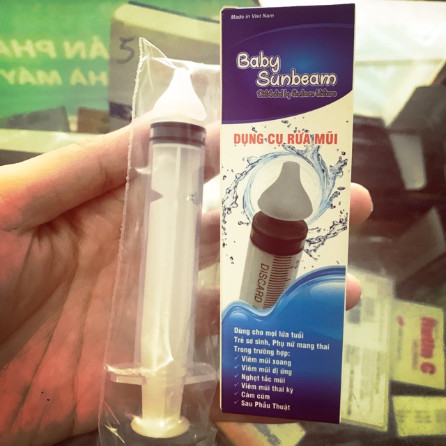 Dụng cụ rửa mũi baby sunbeam
