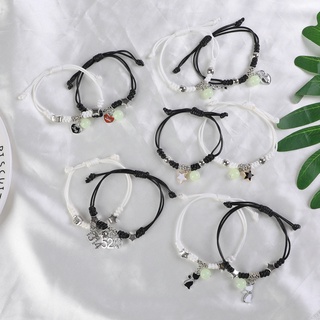 Set 2 Vòng Tay Dạ Quang Thời Trang Cho Cặp Đôi