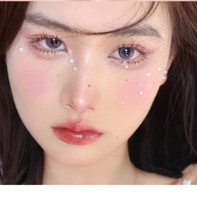 Bảng phấn mắt kiêm phấn má 2 màu make up Xixi Cheek Is Red Grooming Sena Beauty | BigBuy360 - bigbuy360.vn