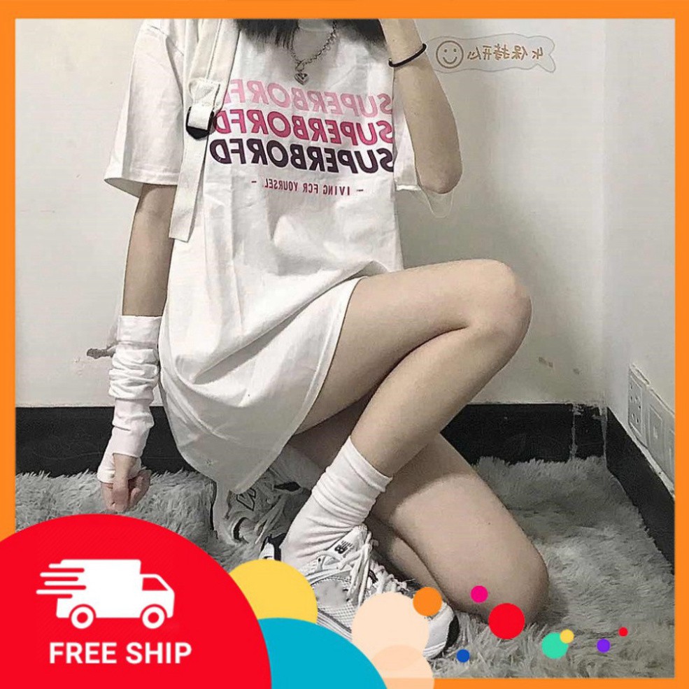 Áo thun nam nữ tay lỡ form rộng Oversize, áo phông nam nữ Unisex siêu xinh Pink A368