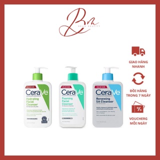 Sữa rửa mặt cho da dầu và da khô Cerave foaming facial cleanser 473ml 🌸 Freeship 🌸 dưỡng ẩm da mặt, dịu nhẹ làm sạch sâu