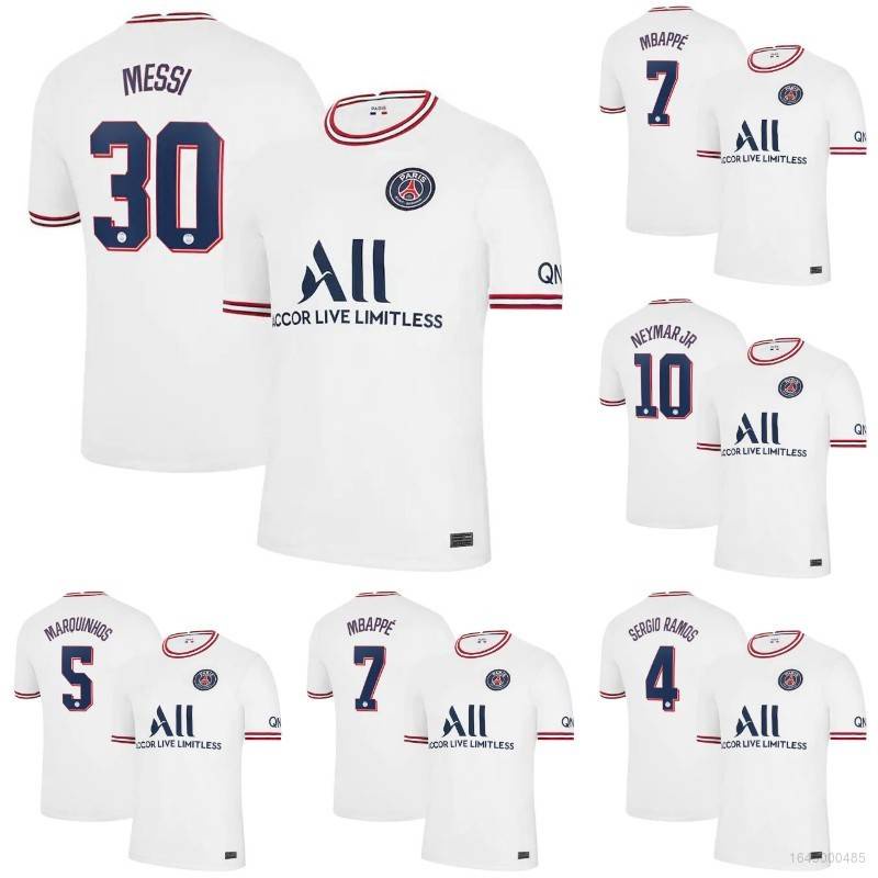 Áo Thun Số 2022 PSG Paris Saint-Germain Away Cao Cấp