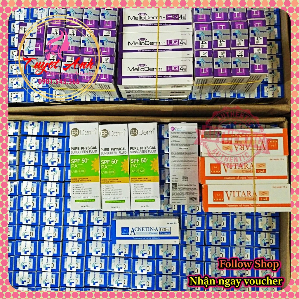 [Auth-Date mới] Tretinoin 0.5%, 0.025% - Acnetin A mẫu mới của Retin A - Kem hỗ trợ giảm mụn | BigBuy360 - bigbuy360.vn