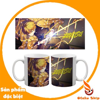 Cốc sứ, Ly sứ in hình Anime Kimetsu No Yaiba - Zenitsu