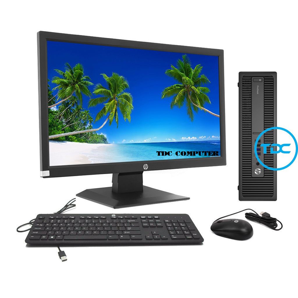 Bộ máy tính để bàn tốc độ cao HP ProDesk 600 G1Sff, (CPU G3220 , Ram 8GB, SSD 240GB), Màn hình HP 20inch FullHD,Quà Tặng | WebRaoVat - webraovat.net.vn