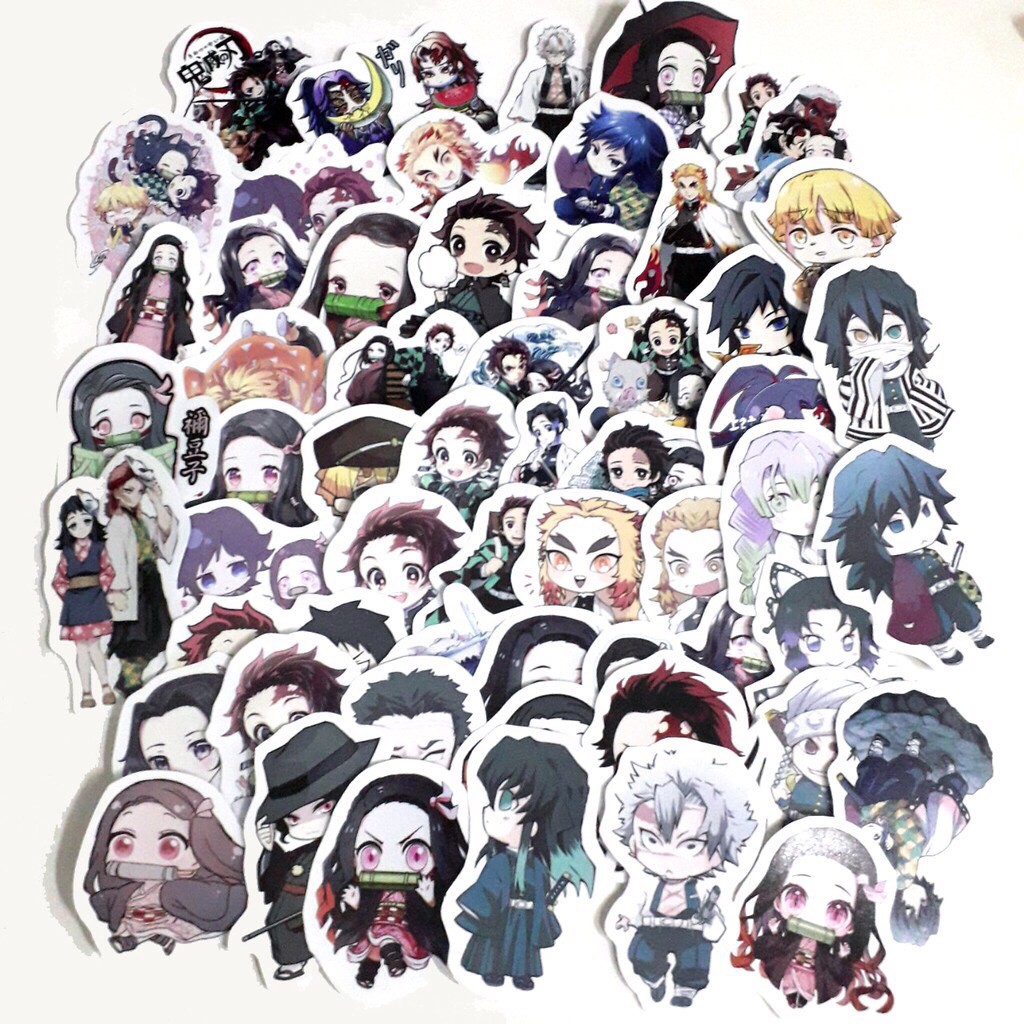 Sticker Hình dán theo yêu cầu anime idol (có cán chống nước)kích thước tối đa trong diện tích 6x9 cm