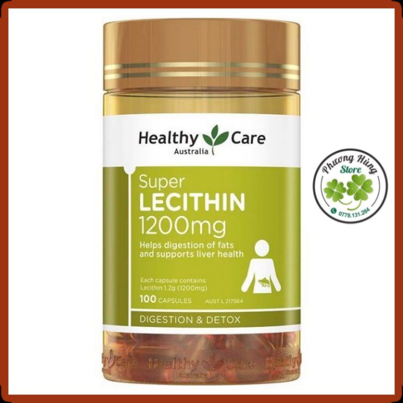 Viên uống mầm đậu nành Healthy Care của Úc hộp 100 viên