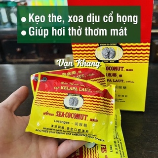 Kẹo the hỗ trợ ho khan- Sea Coco nut-1 gói/6v