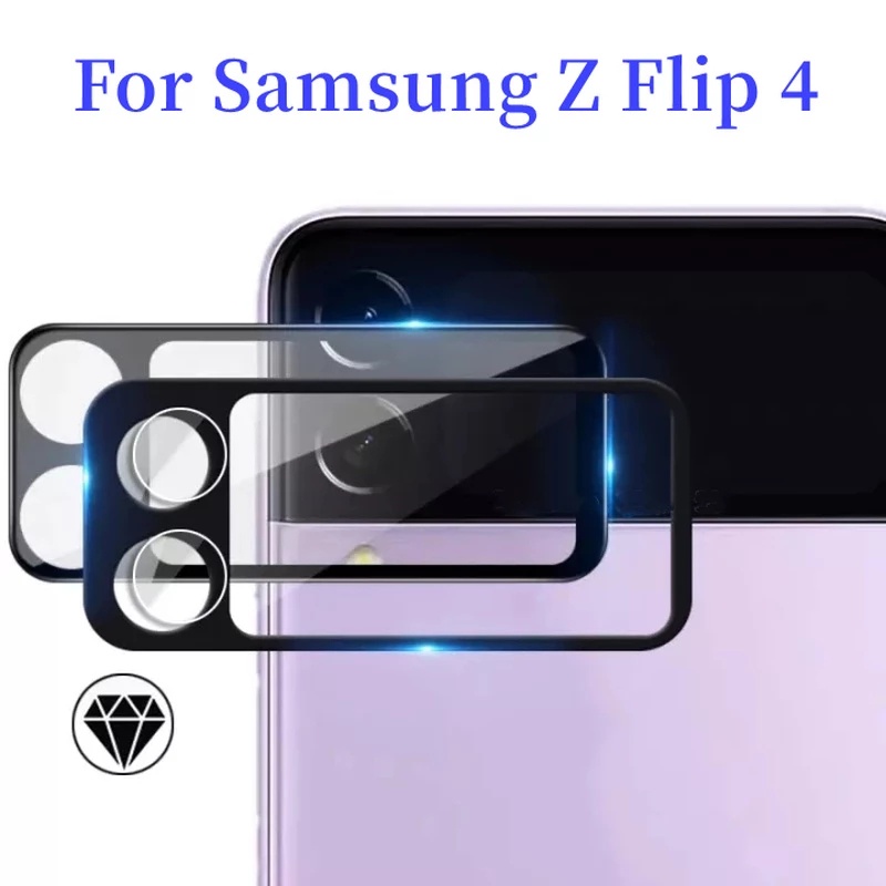 Kính Cường Lực 9H Bảo Vệ Camera Sau Cho Samsung Galaxy Z Flip 4 / Flip4