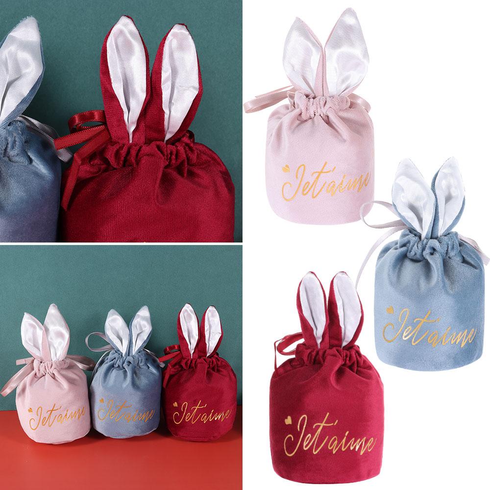 Túi Đựng Kẹo / Socola Hình Thỏ Phục Sinh