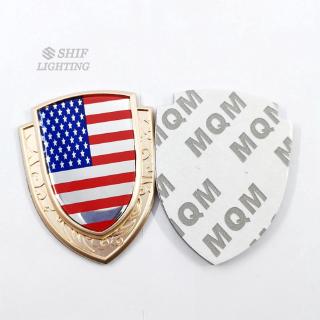 Miếng Dán Trang Trí Hình Lá Cờ Usa