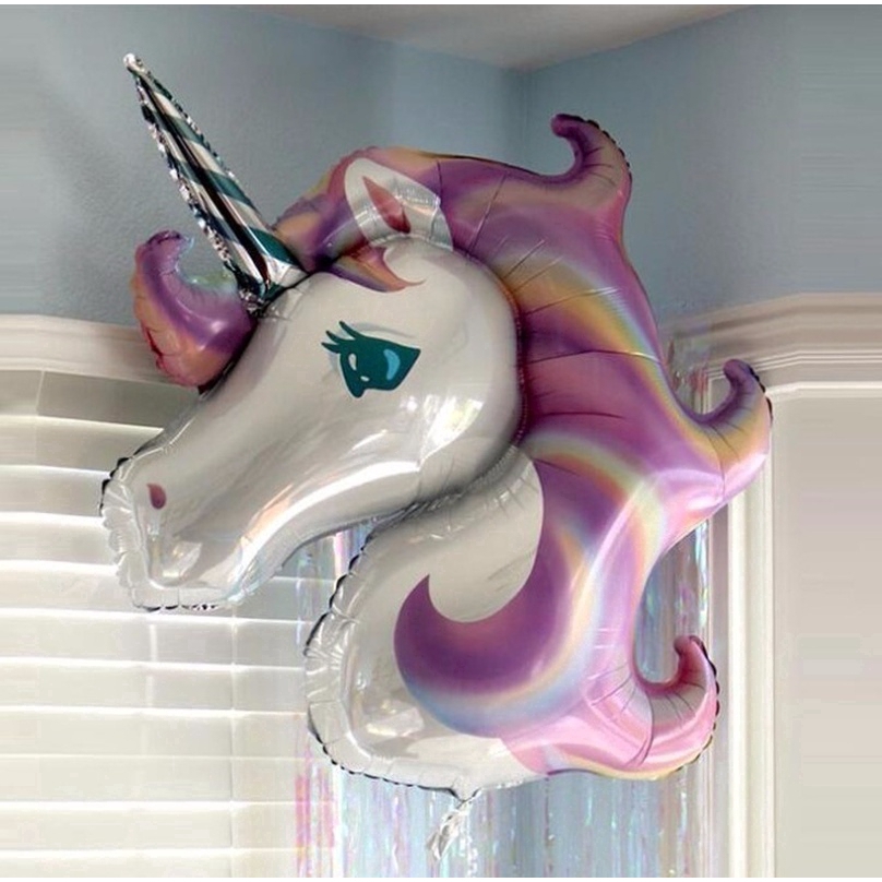 Bong bóng kiếng hình ngựa một sừng dễ thương