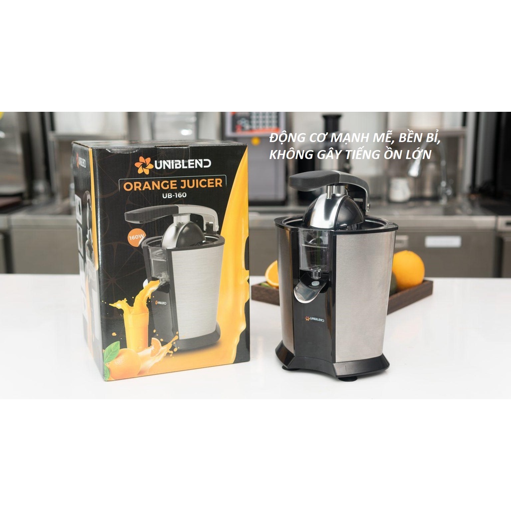 MÁY VẮT CAM CHUYÊN DỤNG UNIBLEND UB-160 ( Tiện lợi, nhanh chóng cho chủ quán)