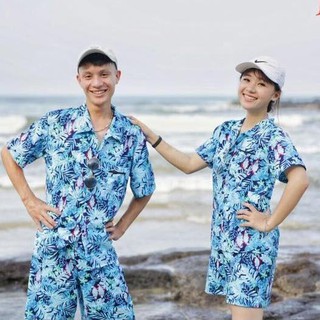 Đồ đôi Quần áo nam nữ đi biển 2