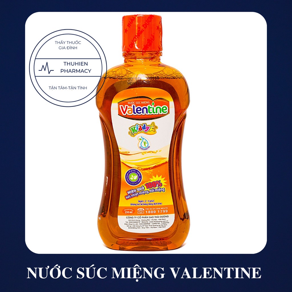 [Hàng chính hãng] NƯỚC SÚC MIỆNG VALENTINE