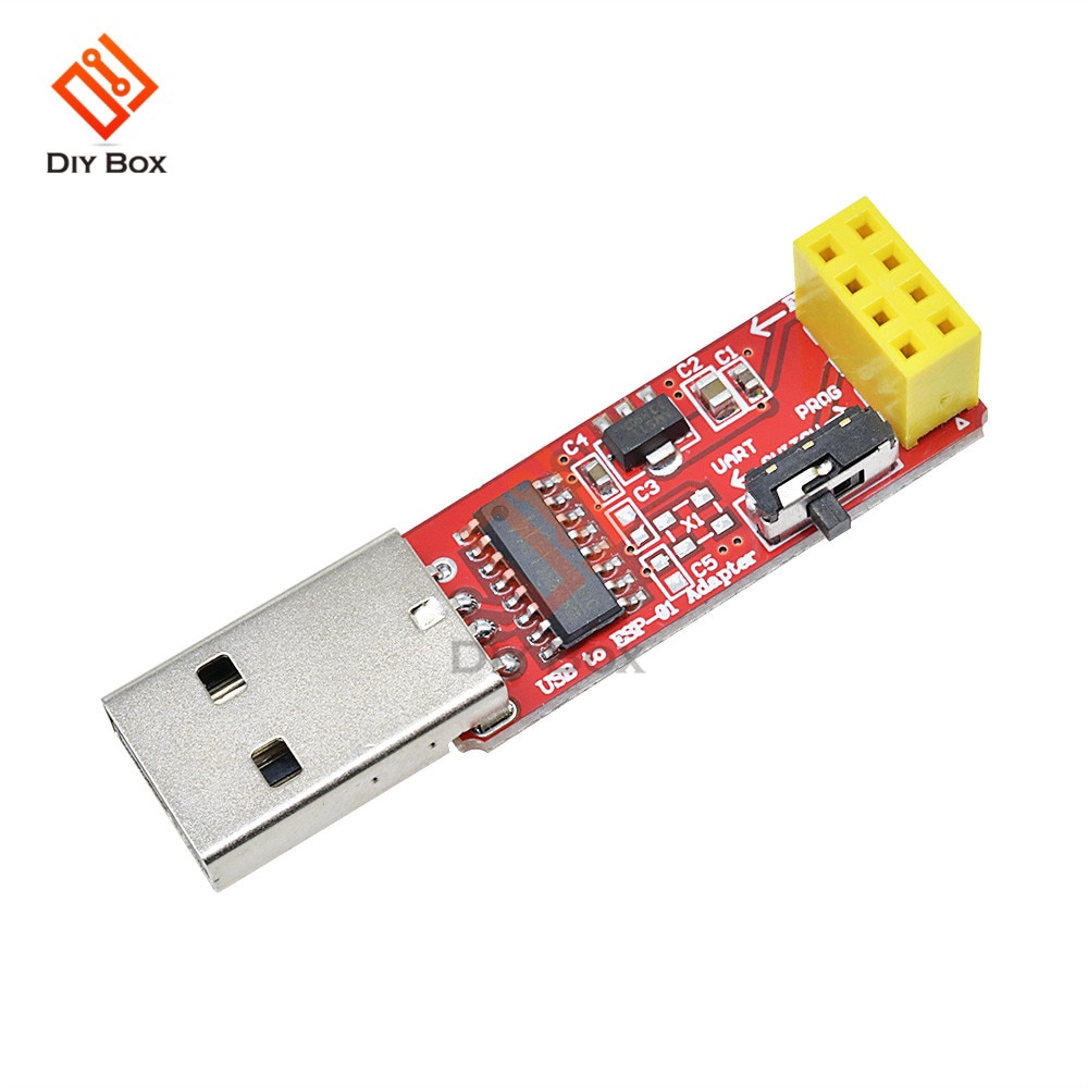 3.3V USB to ESP8266 ESP-01 ESP-01S Wi-Fi Adapter Module With CH340G USB to TTL Driver Serial Wireless Wifi Module for Arduino