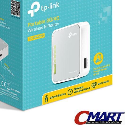 Thiết Bị Phát Wifi Không Dây Tp-Link Tl-Mr3020: Tplink 3g / 4g