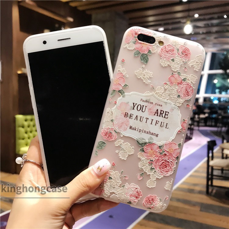 Ốp điện thoại mềm in hoa anh đào Motif OPPO A53 2020 A9 2020 Reno 4 F9 A5 2020 A3S A31 A33 2020 A5S A1K A92 Reno 2F A12 F7 F5 A91 Reno 3 A12E A7 A52 A11K A11 A12S F5 Yoouth F9 PRO A32 A53S Reno 2Z A72 6i 5i 7i 5 5S 6 6S 7 C3 C15 C12 C11 C17 C1 C2