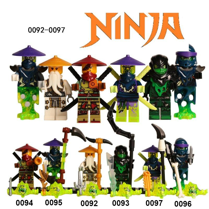 Minifigures Ninjago Binh Đoàn Ma Decool 0092 0093 0094 0095 0096 0097